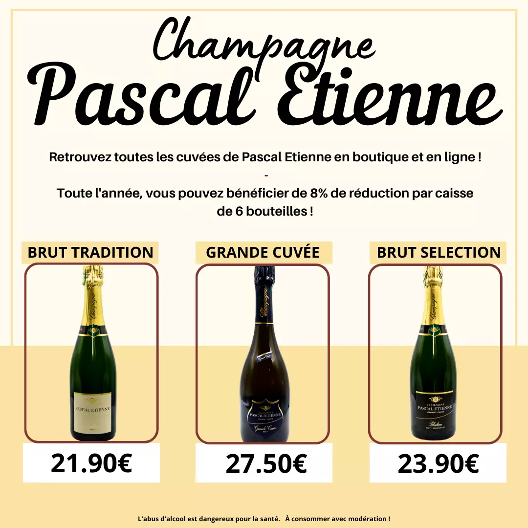 Découvrir les champagnes de Pascal Etienne