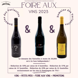 Découvrez la Foire aux vins 2023 et profitez des promotions sur les vins & champagnes à la Cave Indépendante de Viroflay ! 