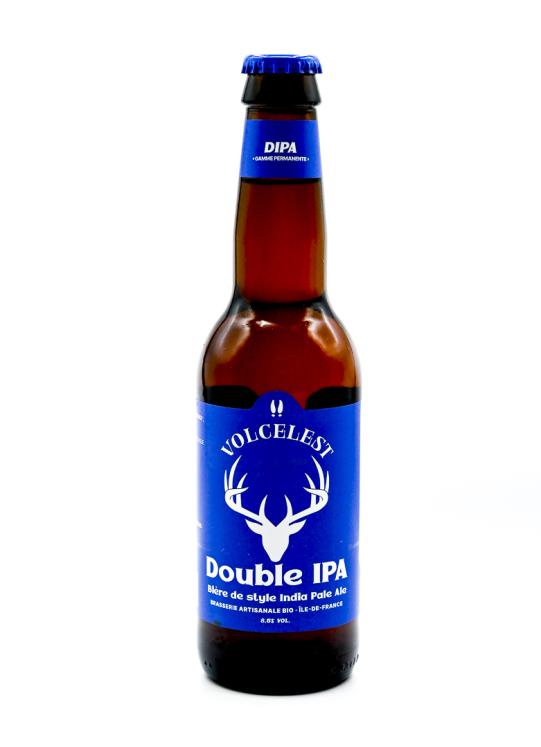 Bière Artisanale Bio Double IPA - Brasserie Volcelest - 33Cl
