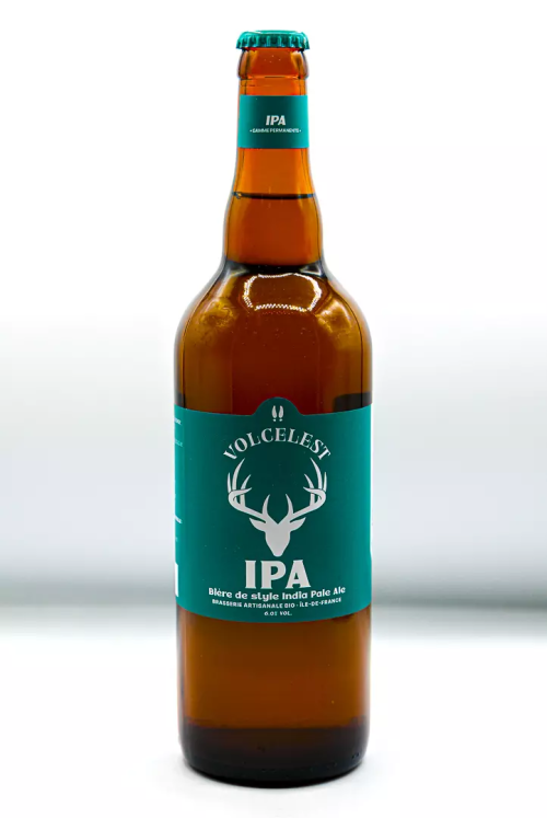 Bière artisanale Bio IPA Brasserie Volcelest 75cl