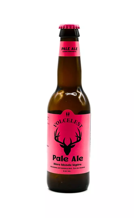 Bière artisanale Bio Pale Ale Brasserie Volcelest 33Cl