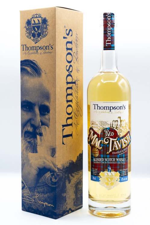 Whisky Français - Simon Thompson - Blended Scotch Whisky 12 ans - Mac Tavish