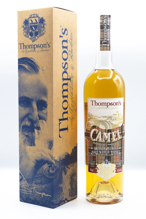 Whisky Français - Simon Thompson's - Speyside Blended Malt Scotch Whisky - Camel - 12 ans